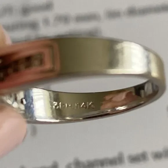 14K Diamond Engagement & Wedding Ring Set - Picture 9 of 9